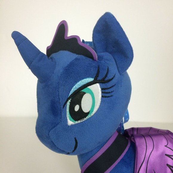 My Little Pony Princess Luna Unicorn Plush Friendship Is Magic 14" Wings Move - Picture 2 of 12